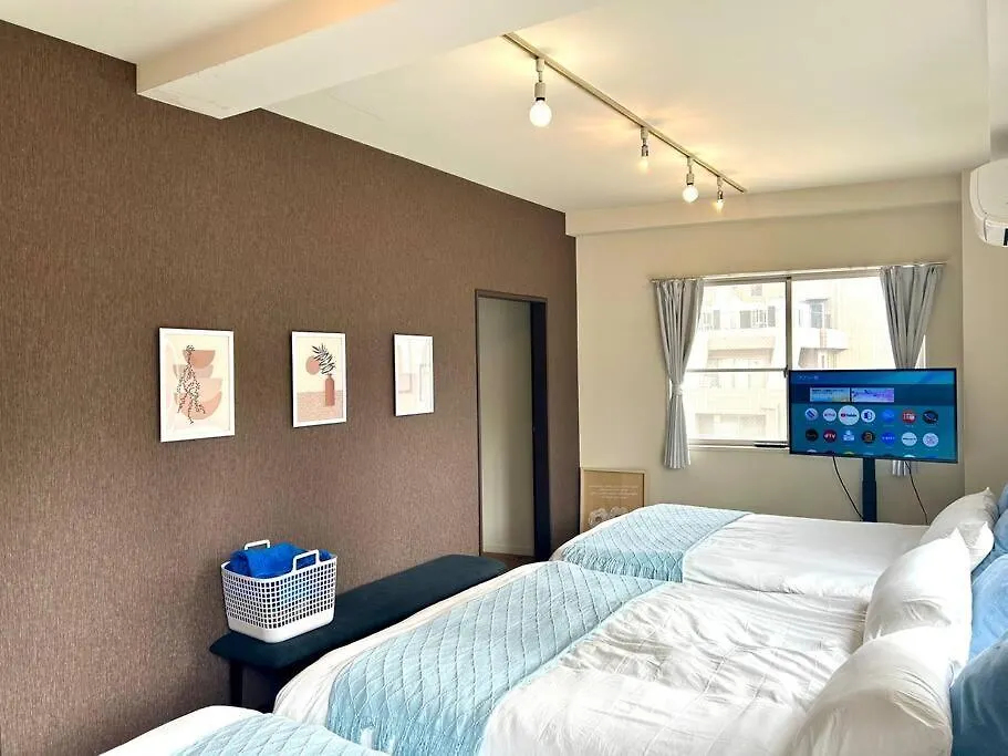 黒門市場 なんば徒歩10分 広々としたバルコニースペース 最大9名様 Osaka Apartament