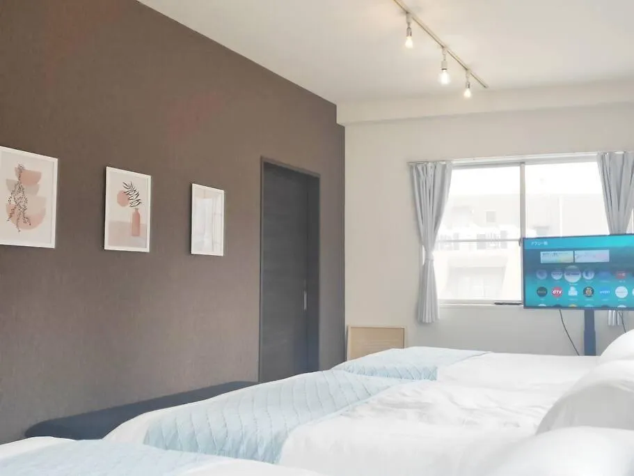 Apartman 黒門市場 なんば徒歩10分 広々としたバルコニースペース 最大9名様 Oszaka