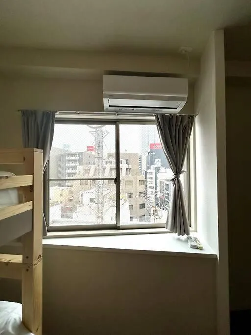 黒門市場 なんば徒歩10分 広々としたバルコニースペース 最大9名様 Oszaka Apartman